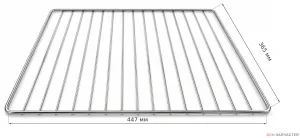 Решетка 445x365mm C00081578 для духовок Indesit, Ariston