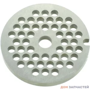 Решетка 54 мм средняя для мясорубки Bosch, Braun, Zelmer, Philips, Kenwood