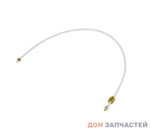 Трубка тефлоновая для пара 460 мм, скоба-гайка, для кофемашин Делонги 5513219871