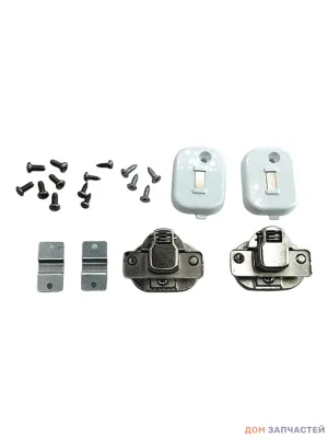 Петли фасада lдля встраиваемой стиральной машины Midea, Weissgauff, Leran, TEKA 16338100002221, комплект
