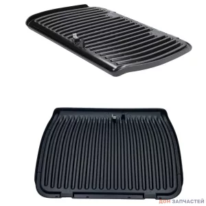 Комплект жаропрочных панелей для гриля Tefal Optigrill верхняя и нижняя