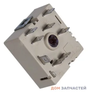 Переключатель мощности конфорки однозонный 50.57021.010, C00037056