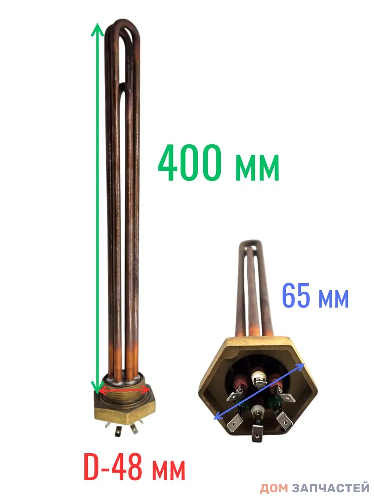 БЛОК ТЭН 6,0 кВт/230 V, для серий IRP / ER 200-300 водонагревателей Thermex, Garanterm, код 68994
