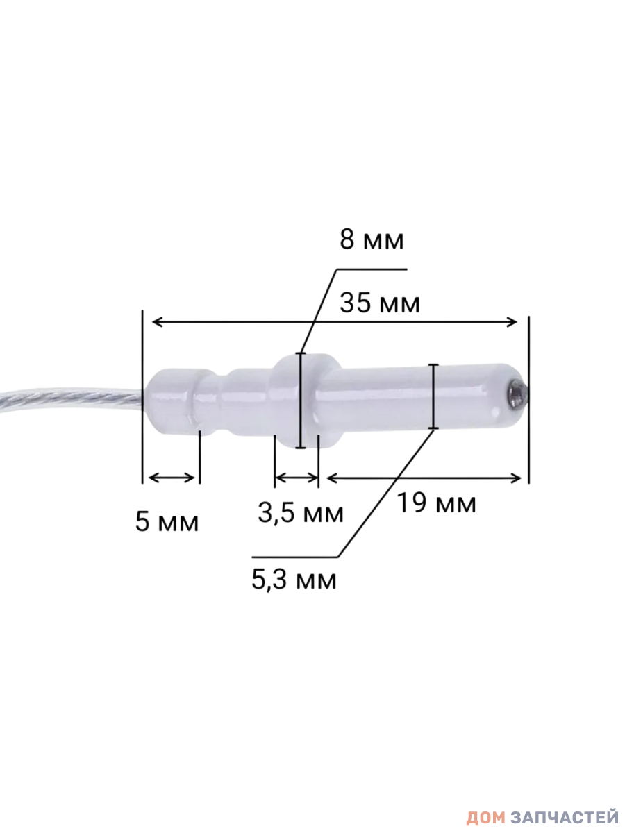 Свеча поджига для газовых плит и варочных поверхностей