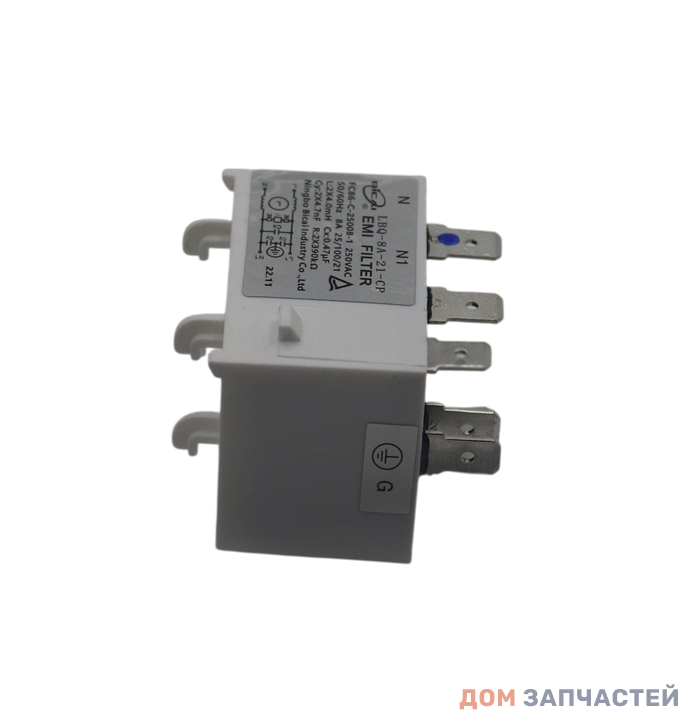 Сетевой фильтр к ПММ (посудомоечным машинам) MIDEA, HI, COMFEE, Toshiba 11203602000355