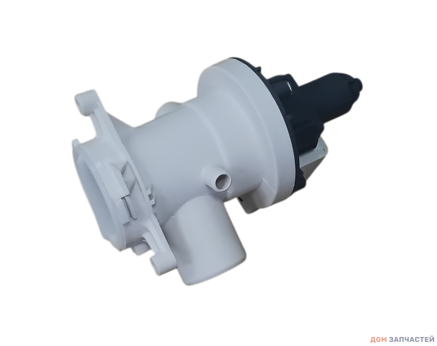 Насос сливной (помпа) HANYU 9019375 9019723 с улиткой в сборе 30W, 3 винта, фишка вперед Beko 2880402000