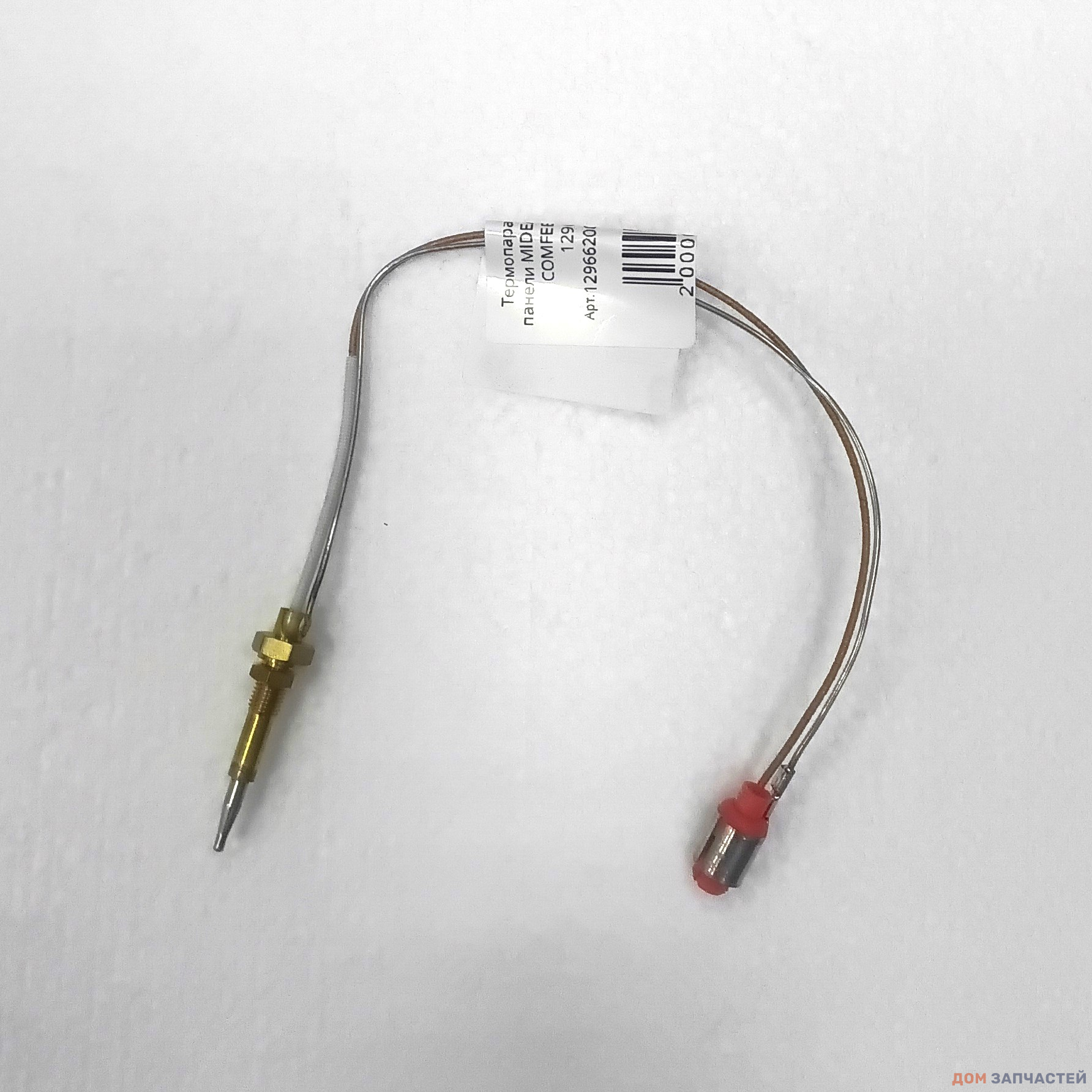 Термопара газовой варочной панели MIDEA MG645TX, MG643TX, COMFEE - длина 300 мм 12966200000316