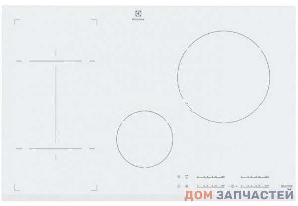 Стеклокерамическая поверхность, стеклокерамика для электроплиты Electrolux