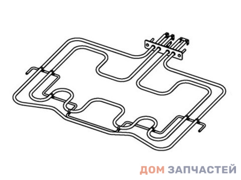 Нагревательный элемент 2700W для духового шкафа Electrolux верхний