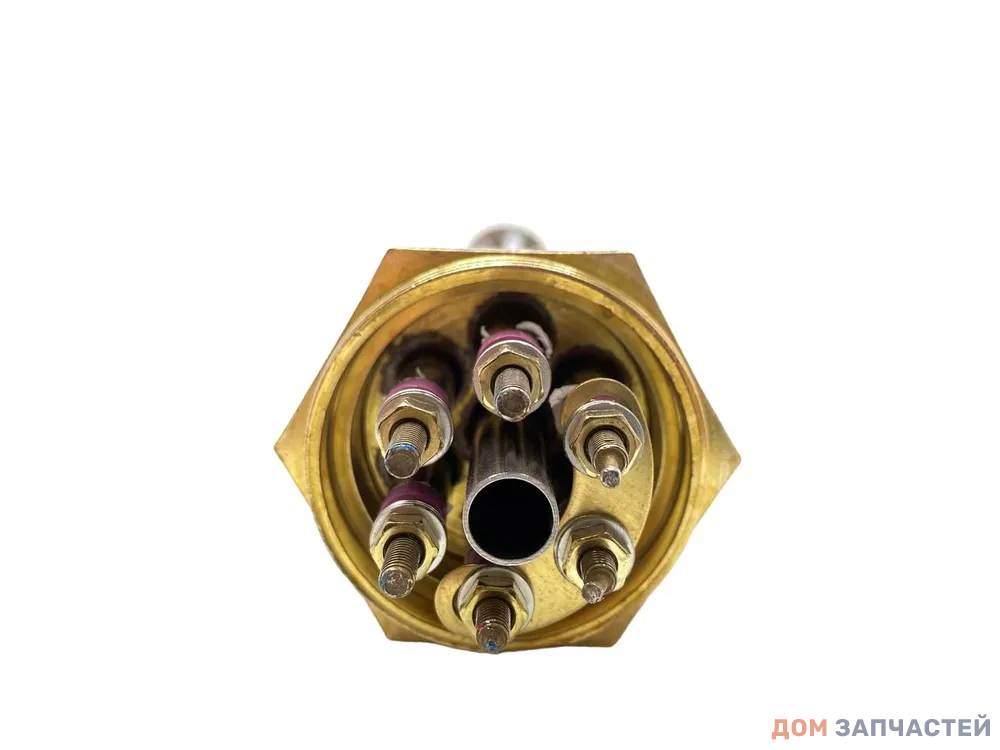 Блок ТЭНов 15000вт(5000 Вт*3), G1" 1/2 (48 мм), для водонагревателя напольного типа, установочный габарит 410 мм