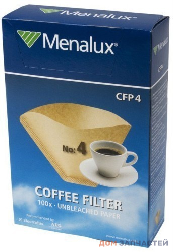Фильтры бумажные Menalux CFP4 для кофемашины Electrolux