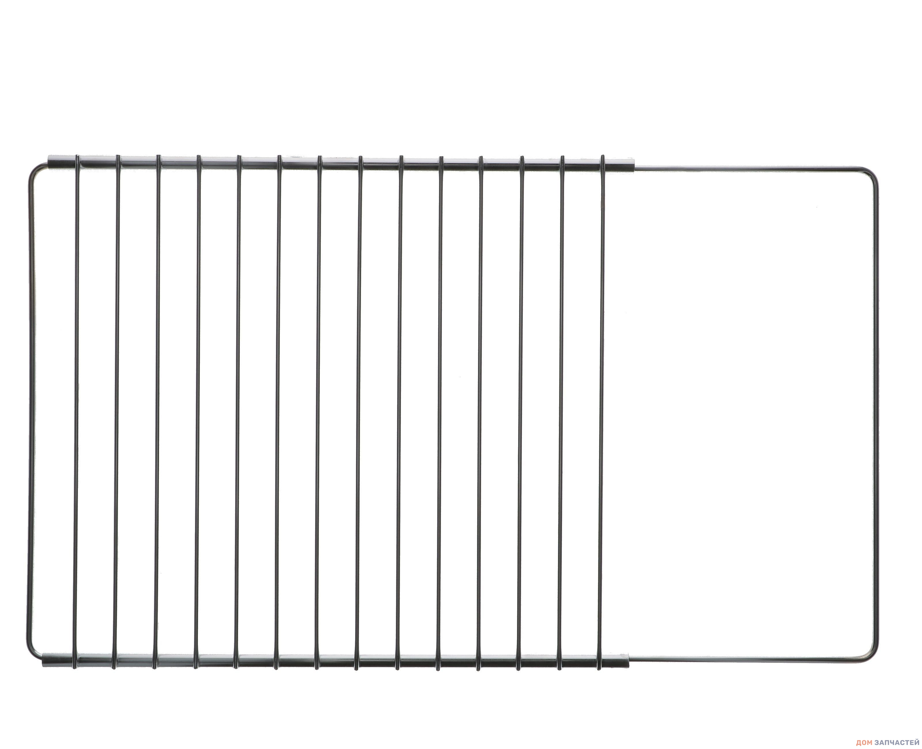 Универсальная раздвижная решетка для электрических и газовых плит