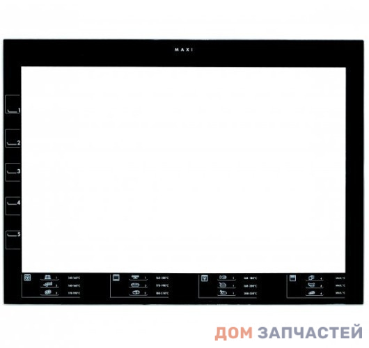 Внутреннее стекло двери для духового шкафа AEG 522х389 мм