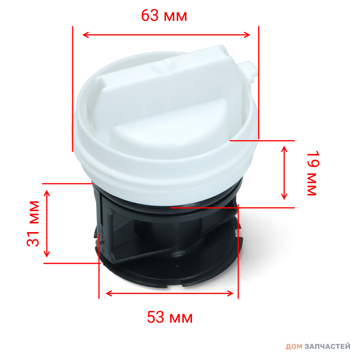 Фильтр насоса для стиральной машины Bosch, Siemens 614351
