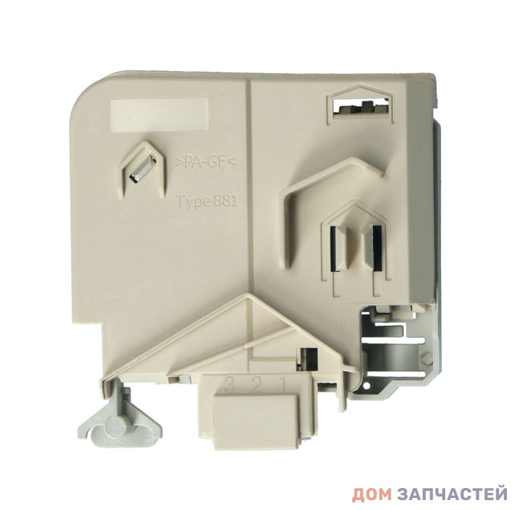 Термоблокировка люка (УБЛ) BOSCH - 616876 613070 609052 квадрат / мини клеммы  INT020BO