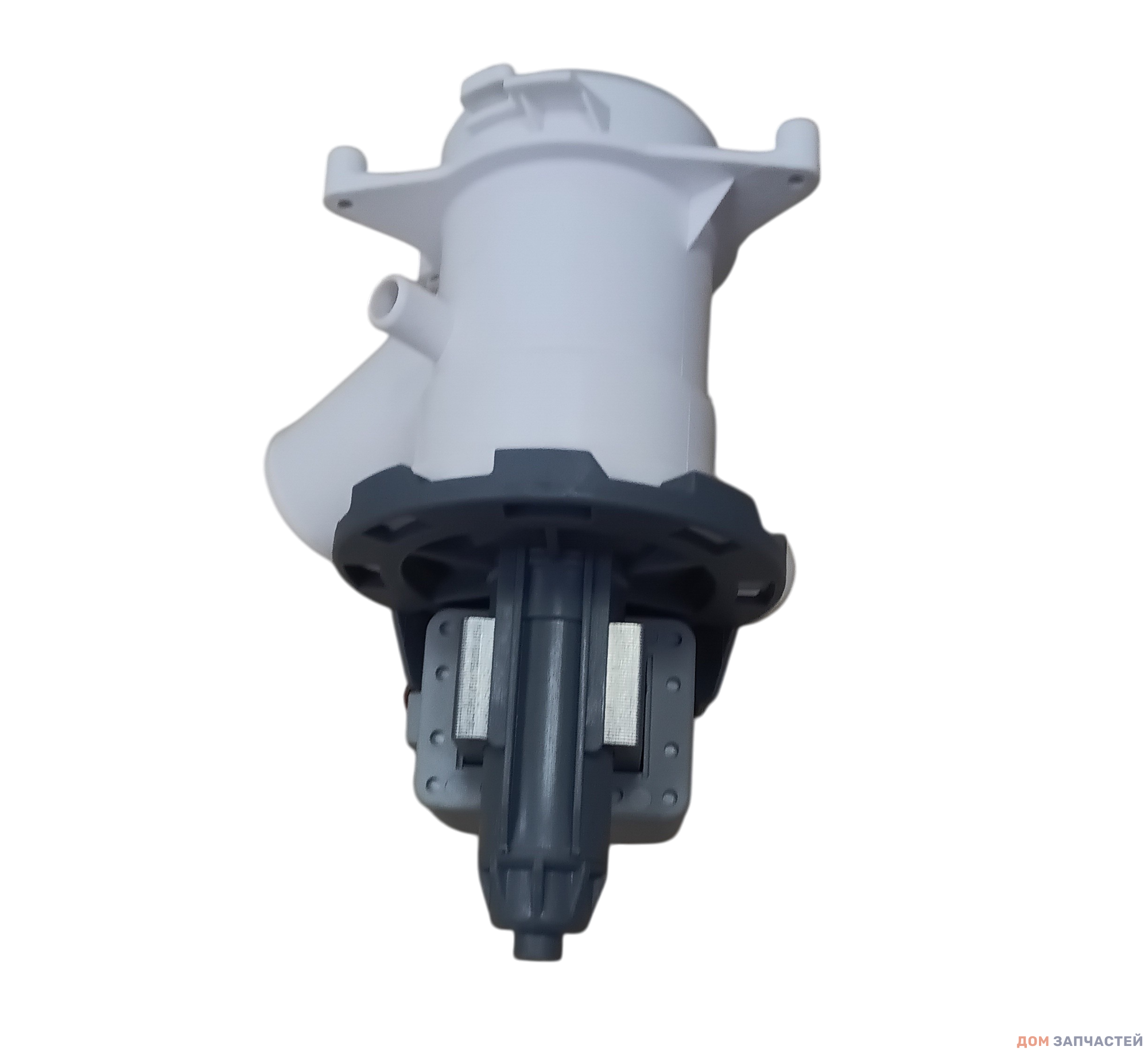 Насос сливной (помпа) HANYU 9011275 9010603 с улиткой в сборе 30W, 8 защелок, фишка вперед Beko 2840940500, 2880400800