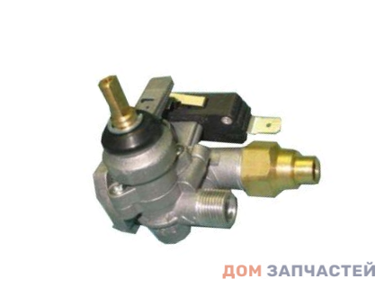 Кран газовый средней конфорки для газовой варочной поверхности Hansa