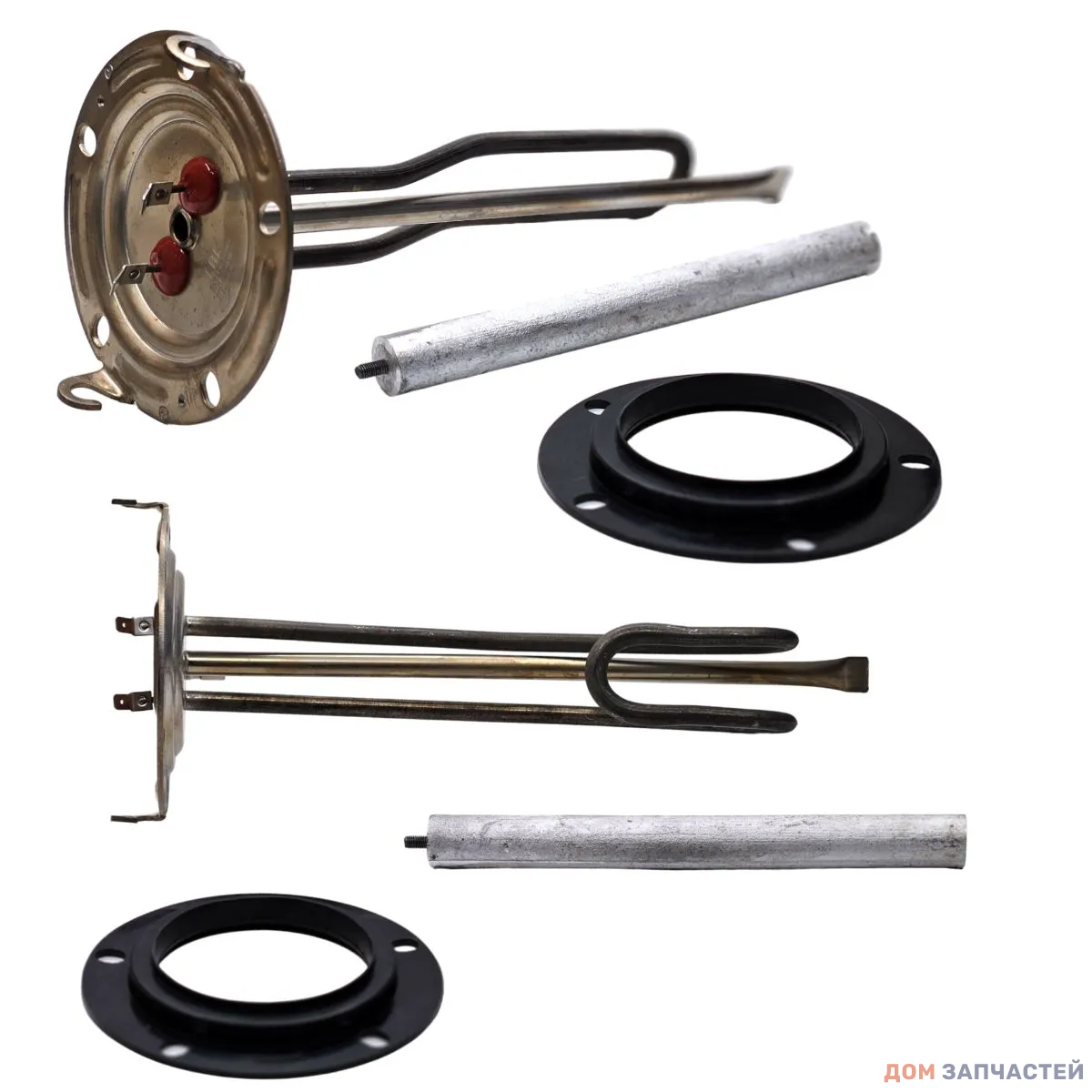 ТЭНы для Аристон ABS VLS 1,0 + 1,5 кВт с прокладками и анодами 65151226, 65151227