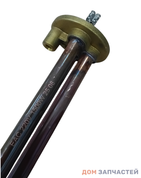 Нагревательный элемент (ТЭН) RF фл. 92 1500W МЕДЬ под анод M6, клеммы МАМА КИТАЙ 921001