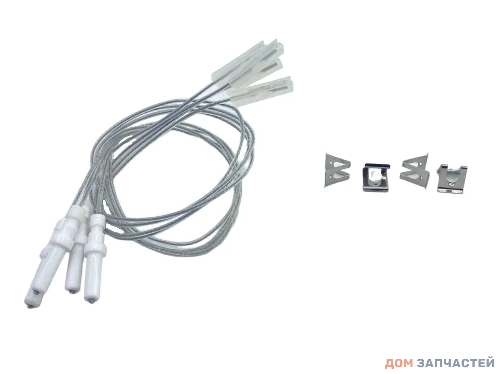 Свеча поджига для газовых плит и варочных поверхностей Ariston, Indesit, Whirlpool (комплект 4 шт)