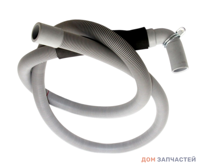 Шланг слива для стиральной машины MIDEA, COMFEE, Toshiba, Hansa и т.д. Г-образный 1.8 метра
