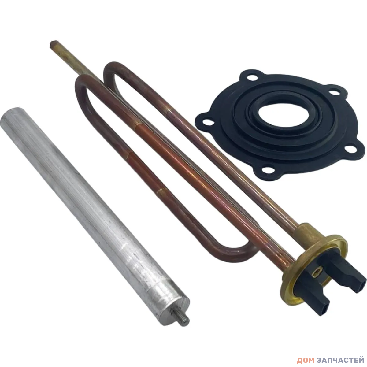 ТЭН RСF TW3 PA для водонагревателя Ariston, Thermex, Gorenje 2000W/230V, комплект с анодом и прокладкой