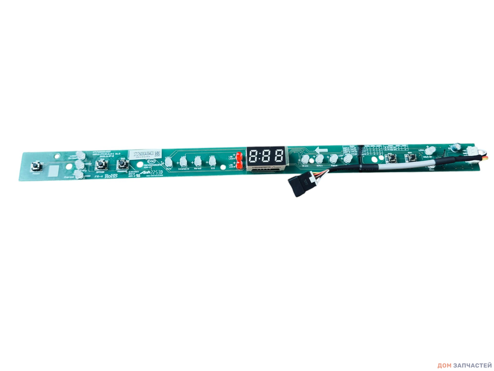 Плата индикации для посудомоечной машины MIDEA MID45S700 17176000A00403