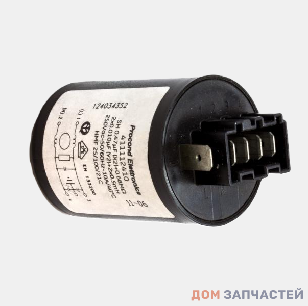 Фильтр помехоподавляющий для стиральной машины Electrolux, Zanussi, Aeg