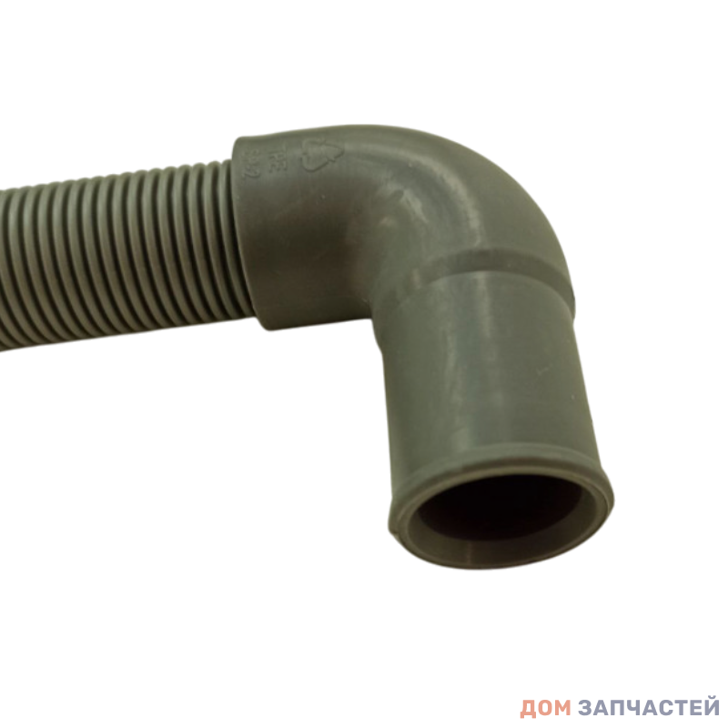 Патрубок сливной посудомойки Candy, Korting, Midea (длинна-325 мм)