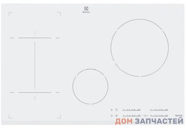 Стеклокерамическая поверхность, стеклокерамика для электроплиты Electrolux