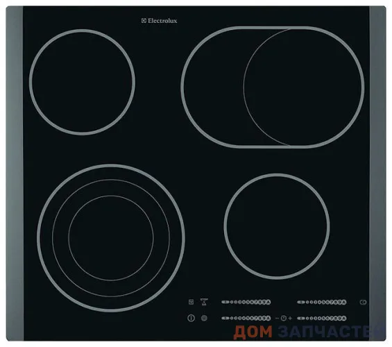 Стеклокерамическая поверхность для электрической плиты Electrolux, Zanussi, AEG